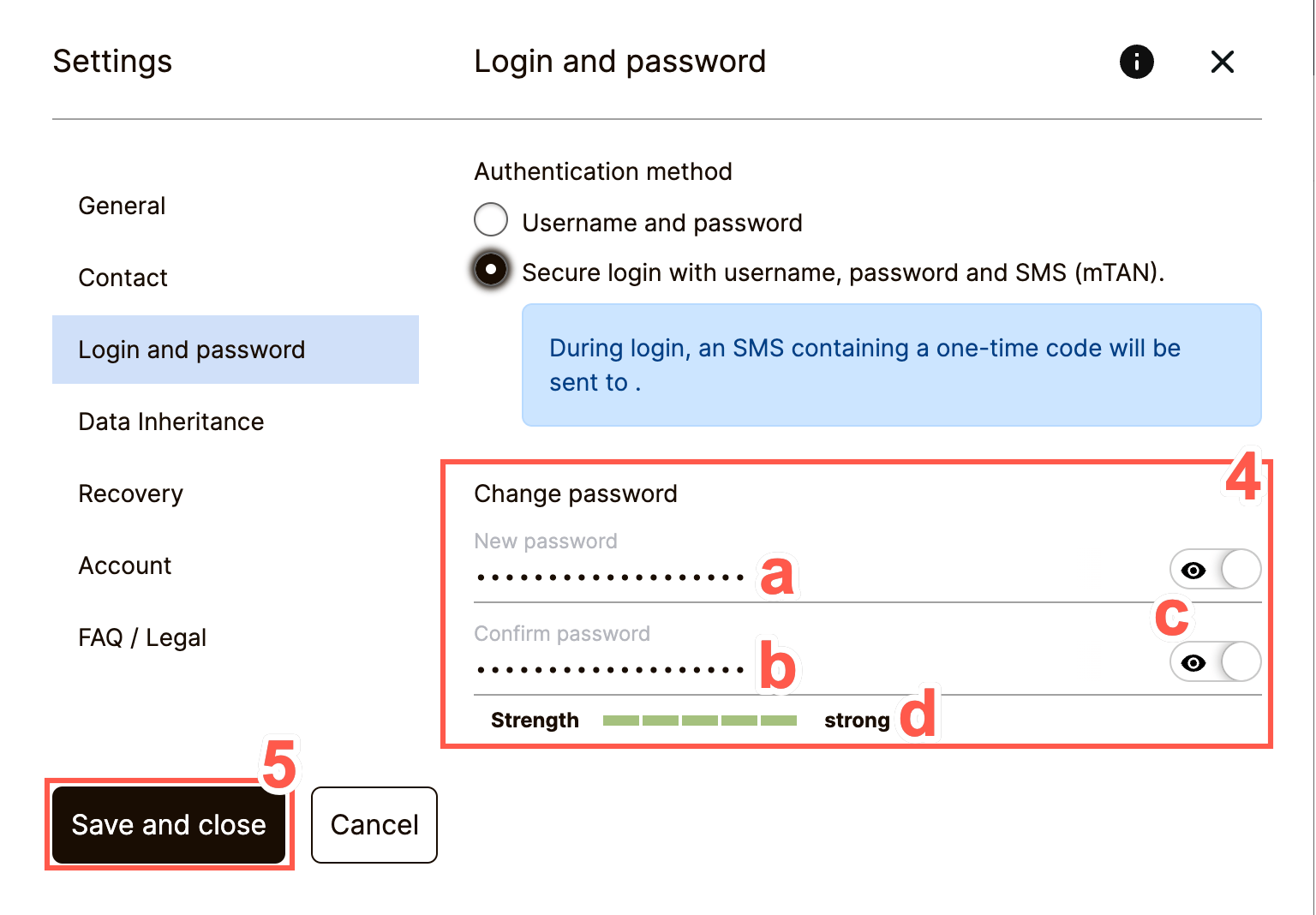 Password Settings - Gorgeous Light Image - 4K